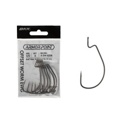 Haczyki BKK OFFSET WORM EWG
