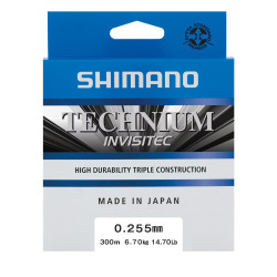 TECINV30025A Żyłka Shimano Technium Invisitec A Mono 300m - 0,255mm