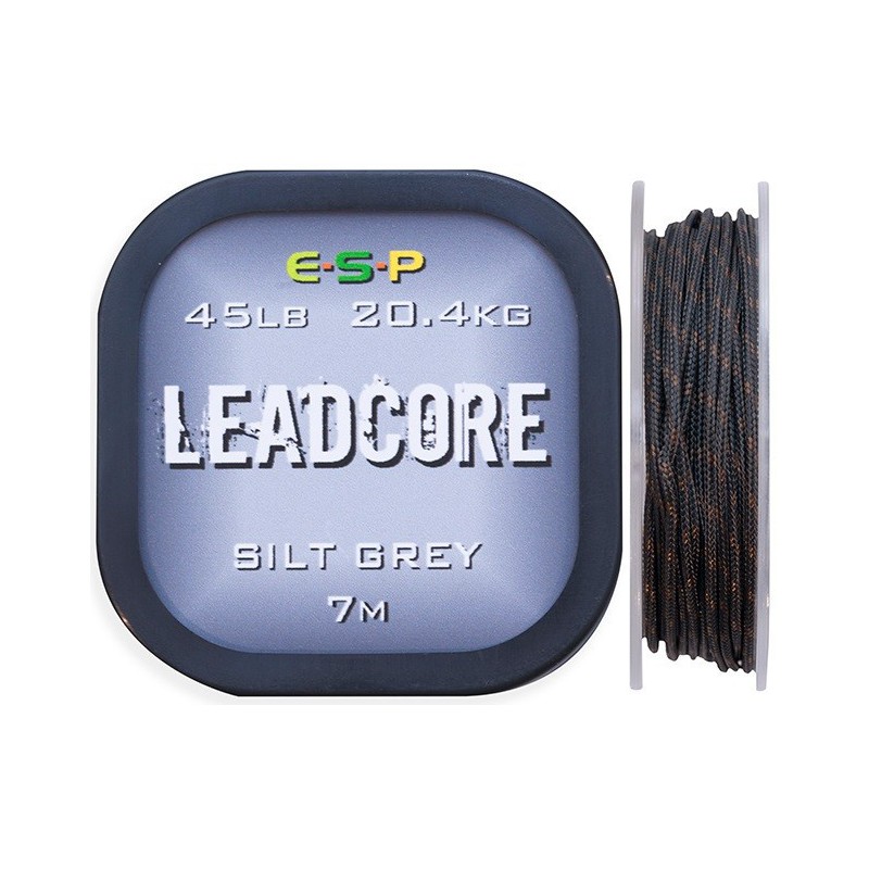 Leadcore ESP 7m 45lb - Silt Gray