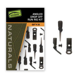 CAC983 Fox Edges Naturals Angled Drop Off Run Rig Kit