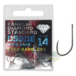 HEDS911E14P Haczyki Kamasan Diamond Standard - DS911E Wide Gape - roz. 14