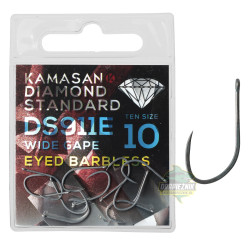HEDS911E10P Haczyki Kamasan Diamond Standard - DS911E Wide Gape - roz. 10
