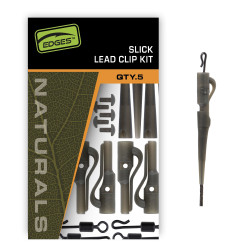 CAC989 Fox Edges Naturals Slik Lead Clip Kit