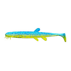 Libra Lures Musta Shad - 127 / LIME CHARTREUSE BLUE