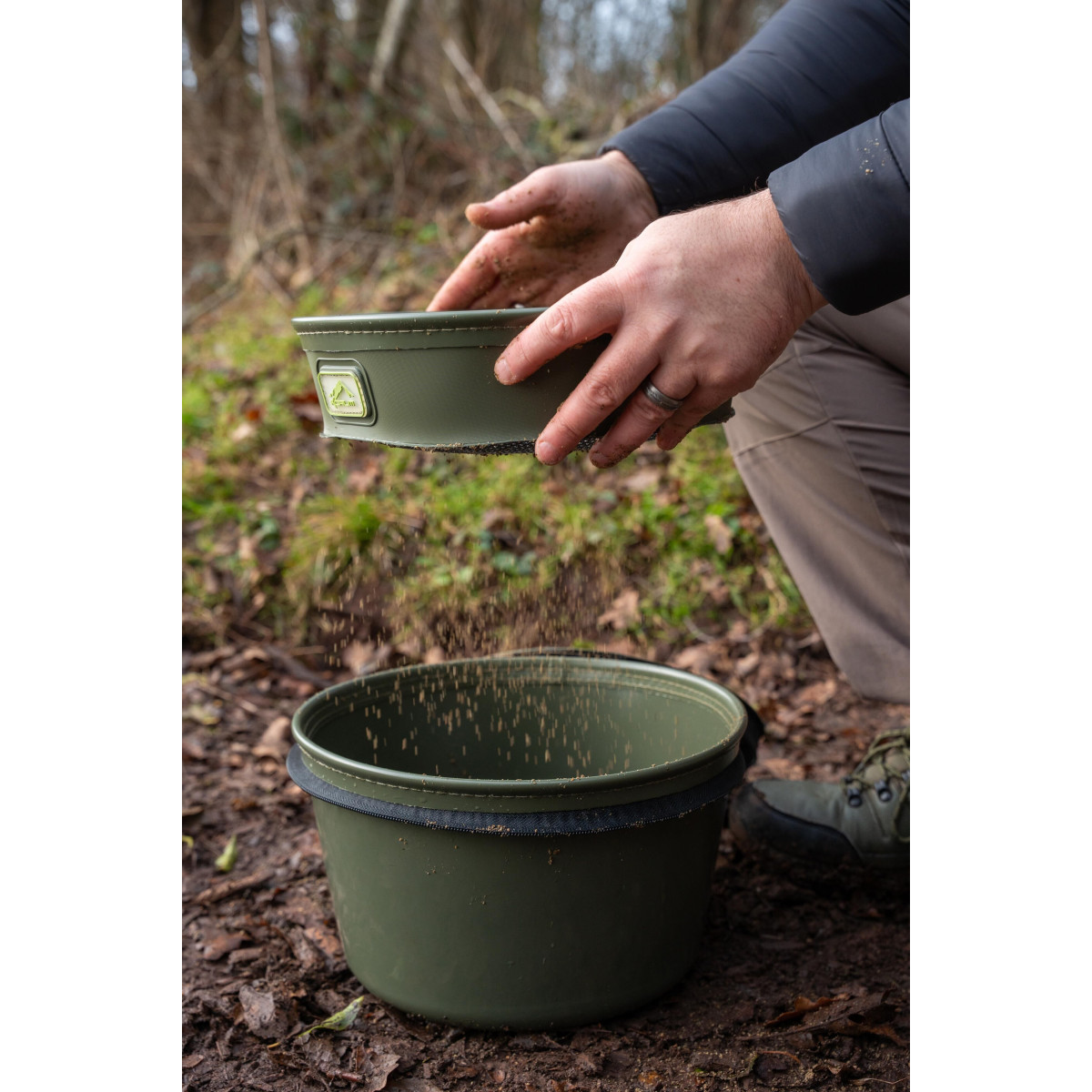 K0290145 Zestaw Korum EVA Solid Groundbait & Riddle Bowl Deep