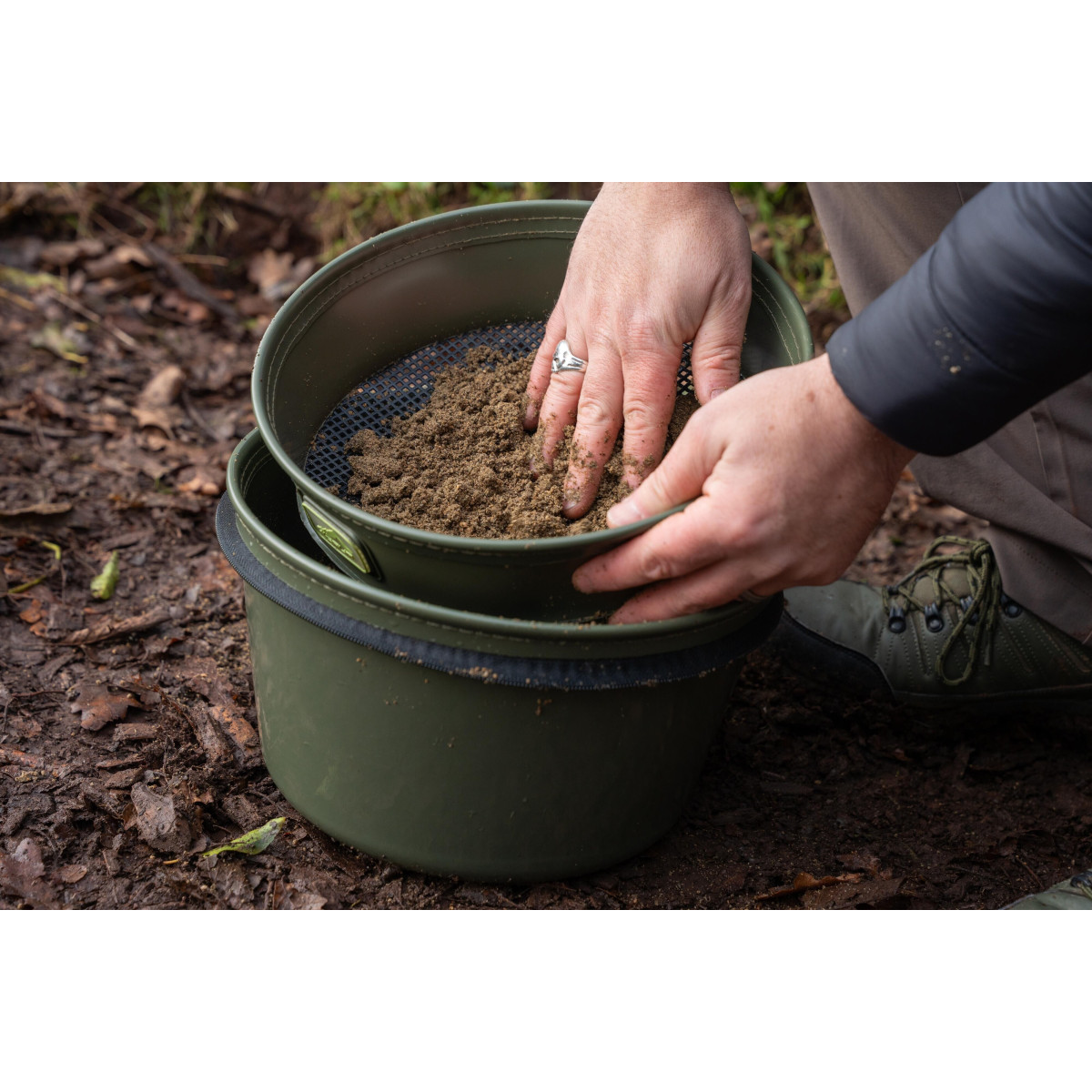 K0290145 Zestaw Korum EVA Solid Groundbait & Riddle Bowl Deep