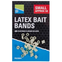 Gumki do pelletu Preston Latex Bait Bands  - Small