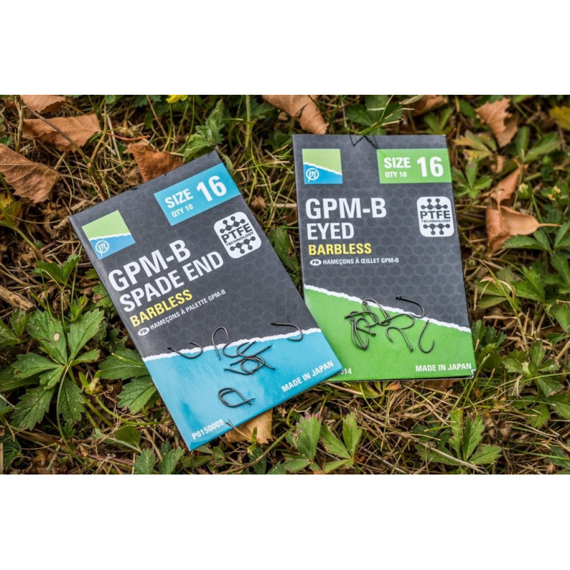 Preston GPM-B Barbless Eyed