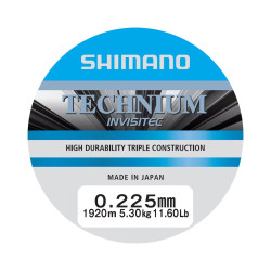 TECINVQP22A Żyłka Shimano Technium Invisitec A Mono 1920m - 0,225mm