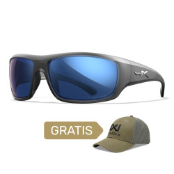 ACOME09 Okulary Wiley X Captivate - OMEGA Polarized Blue Mirror + GRATIS