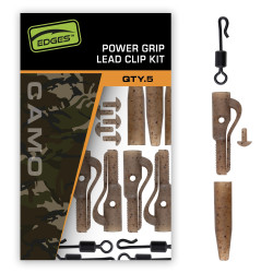 CAC984 Fox Edges - Camo Power Grip Lead Clip Kit