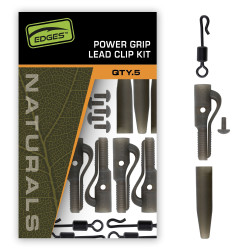 CAC985 Fox Edges - Naturals Power Grip Lead Clip Kit