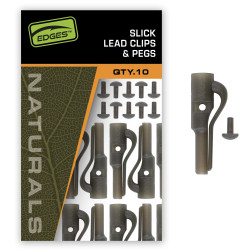 CAC993 Fox Edges - Naturals Slik Lead Clip & Pegs