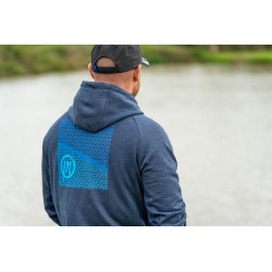 Bluza Preston Navy Tide Zip Hoodie