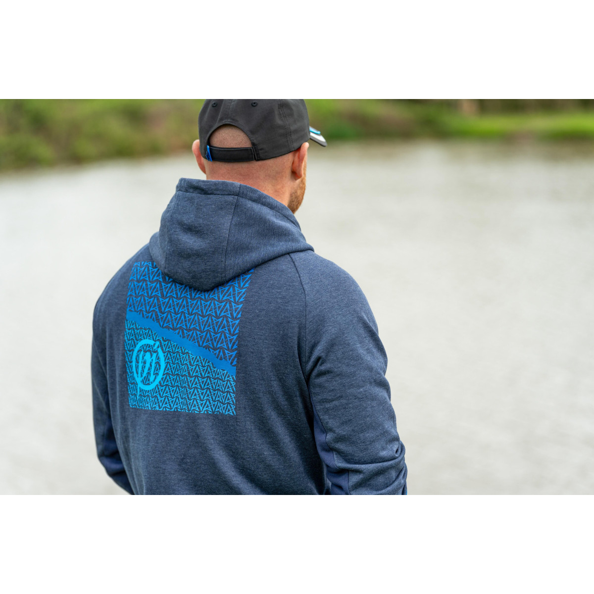 Bluza Preston Navy Tide Zip Hoodie