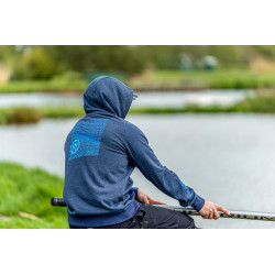 Bluza Preston Navy Tide Zip Hoodie