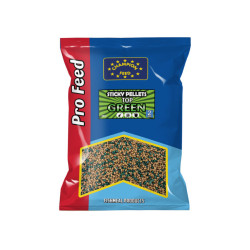 CP-PS2-TG Pellet Champion Feed Sticky Pellet 650g - TOP GREEN 2mm
