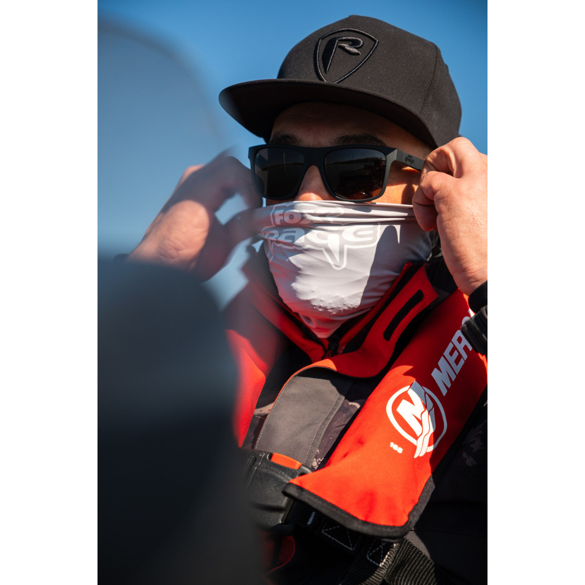 NPR650 Komin Fox Rage Light Grey Snood
