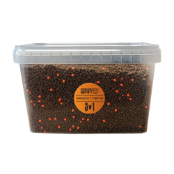 FB44-3 Zestaw Feeder Bait Multipack 450g + 25ml + 150ml - Orzech tygrysi