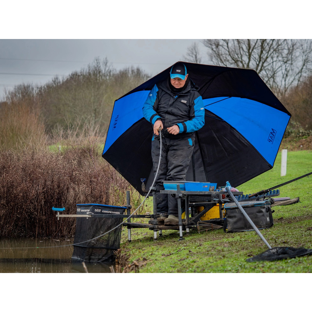 Q0683 Parasol MAP Nubrolli Umbrella 50''