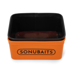 S0950012 Pudełko z sitkiem Sonubaits EVA Bait Tub & Strainer Set - 5.0L