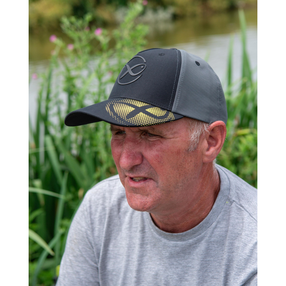 GHH014 Czapka Matrix Faded Print Cap - Black