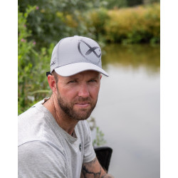 GHH016 Czapka Matrix Faded Print Cap - Light Grey