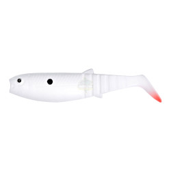 1650501(LTD75) Guma Savage Gear Cannibal 10cm - White Dot /EDYCJA DRAPIEŻNIK/
