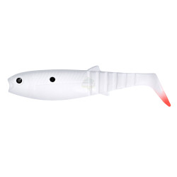 1650502(LTD76) Guma Savage Gear Cannibal 12.5cm - White Dot /EDYCJA DRAPIEŻNIK/
