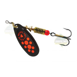 Mepps Black Fury 4 Czarna / Czerwone kropki