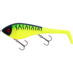 P230-099-318 Wobler Westin Swim Tail 10cm SUSPENDING - Firetiger