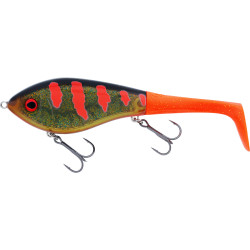 P230-1025-319 Wobler Westin Swim Tail 10cm SINKING - 3D Motoroil Blood