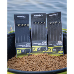 Przypony Matrix X6 Carp Pellet Rigger Band Rigs
