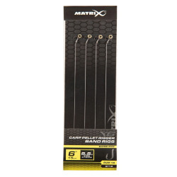 MGRR116 Przypony Matrix X6 Carp Pellet Rigger Band Rigs 6" / 15cm - roz. 16