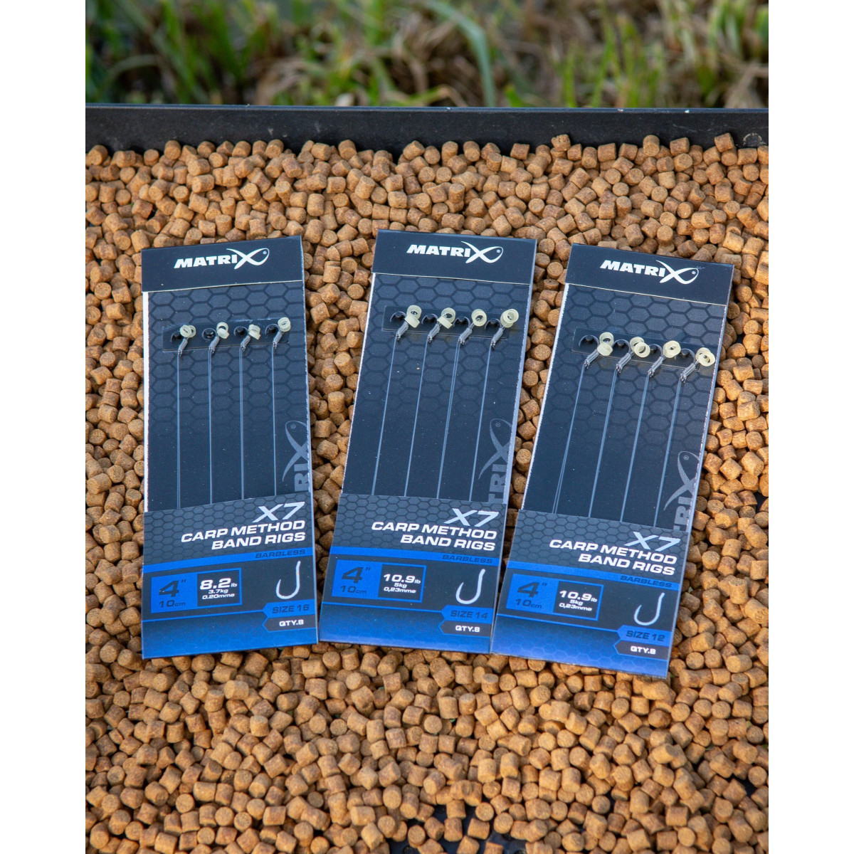 Przypony Matrix X7 Carp Method Band Rigs