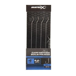 MGRR122 Przypony Matrix X7 Carp Method Boilie Pin Rigs 4" / 10cm - roz. 16