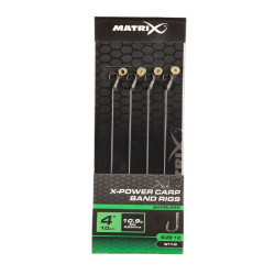 MGRR126 Przypony Matrix X8 X-Power Carp Band Rigs 4" / 10cm - roz. 12