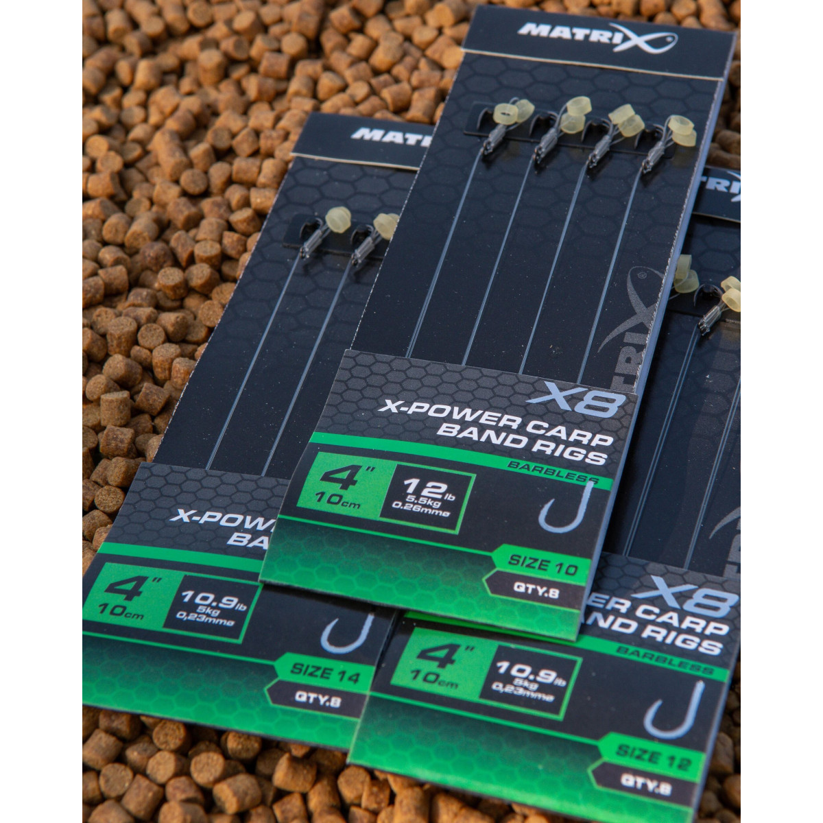 Przypony Matrix X8 X-Power Carp Band Rigs
