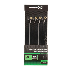 MGRR127 Przypony Matrix X8 X-Power Carp Band Rigs 4" / 10cm - roz. 10