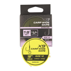 MGRR132 Przypony Matrix X9 Carp Wide Band Rigs 18" / 45cm - roz. 12