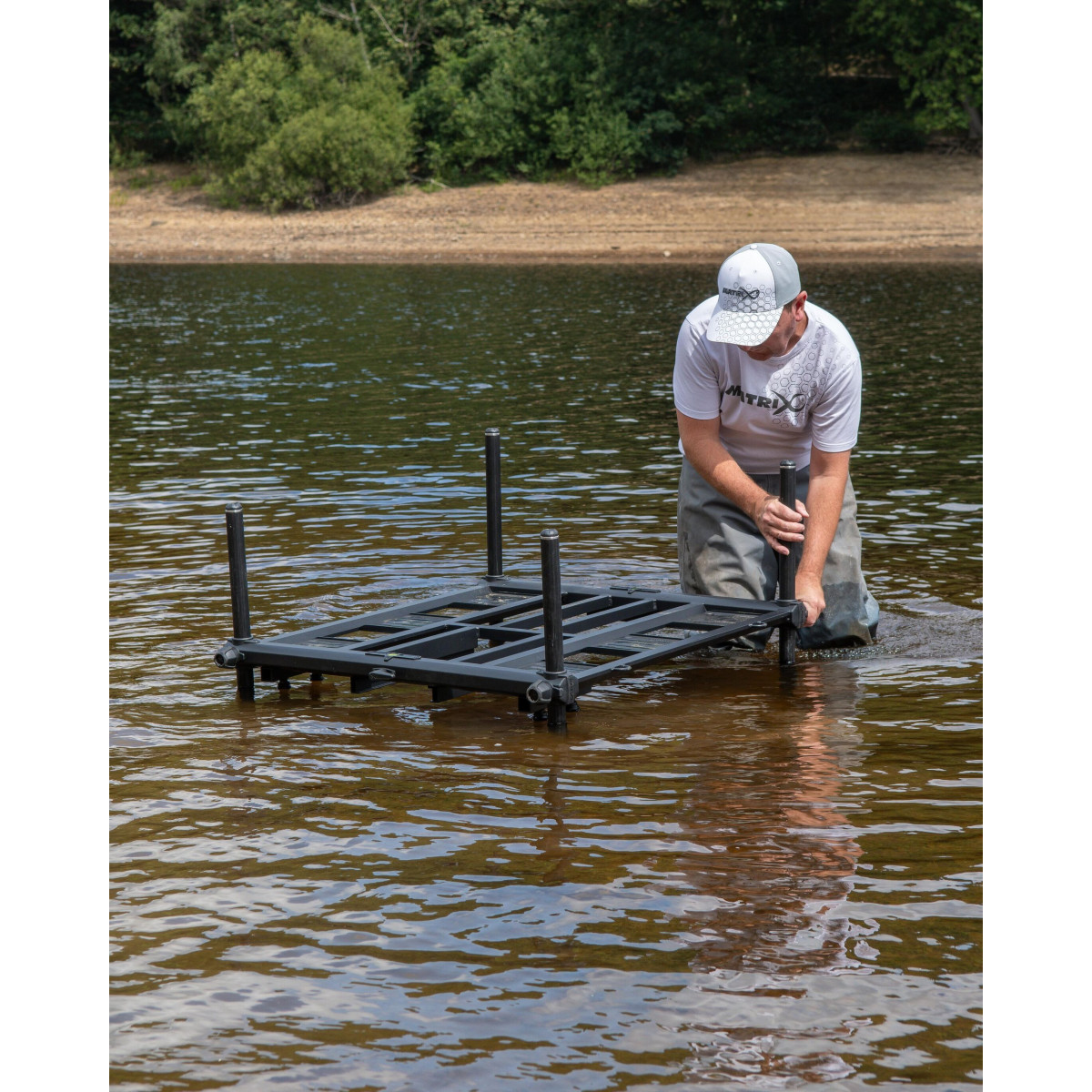 GST004 Wózek Matrix XR Duralite Platform Power Barrow