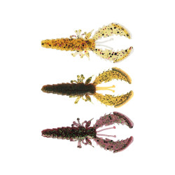 P238-1466-322 Zestaw gum Westin CreCraw Slim Creature 7,5cm 4szt. - Clear Water Mix 26