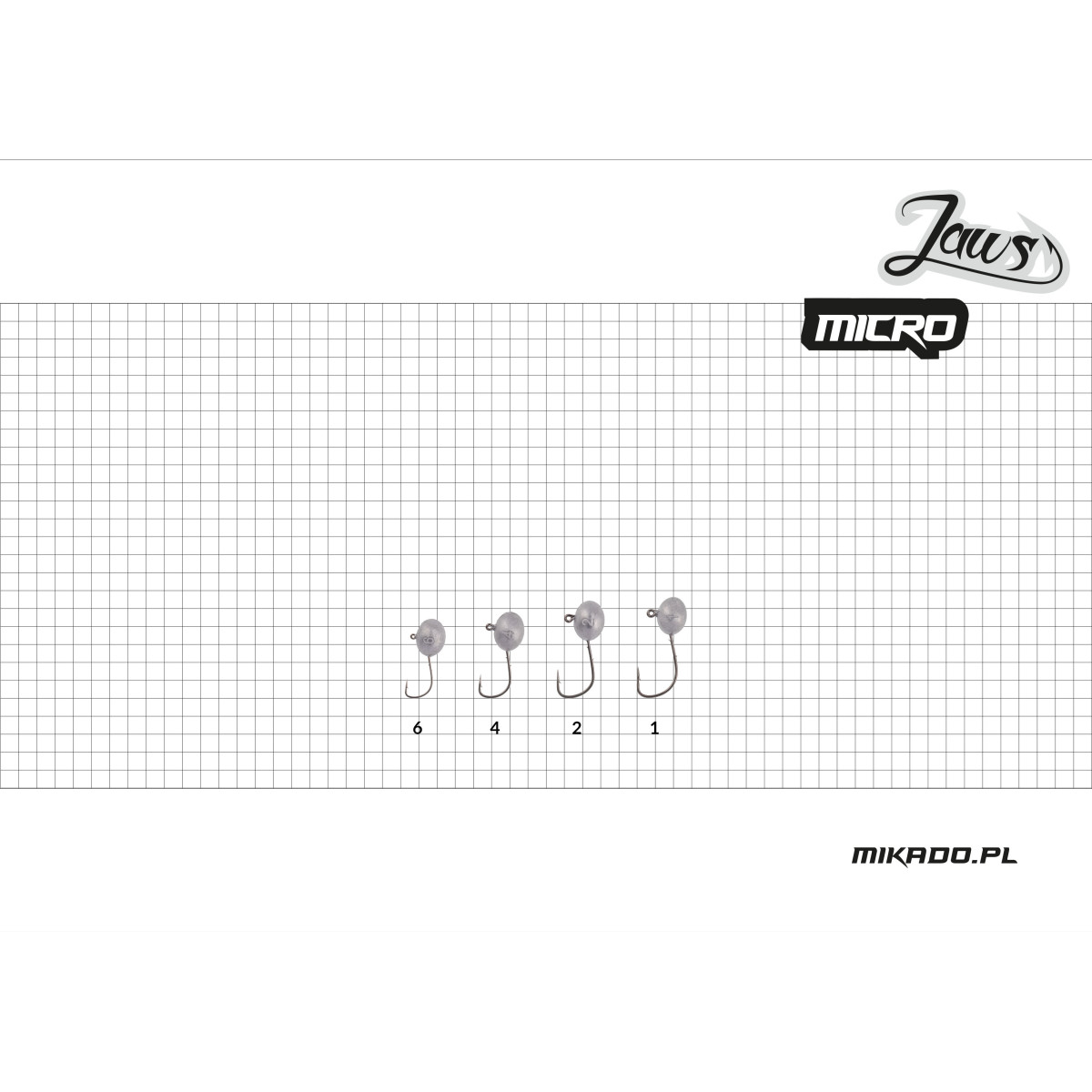 Główki Mikado Jaws Micro Jig
