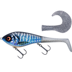 P230-1027-318 Wobler Westin Swim Tail 10cm SUSPENDING - Lagoon Pike