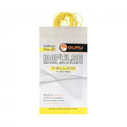 GNE003 Amortyzator Guru Impulse Natural Solid Elastic 7m - 0.9mm / Yellow