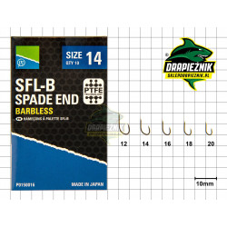 Preston SFL-B Barbless Spade End