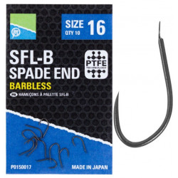 Preston SFL-B Barbless Spade End