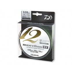 Daiwa Morethan 12 Braid 135m  - limonkowo-zielona