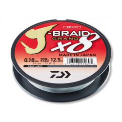 Daiwa J-Braid Grand x8 135m - jasnoszara