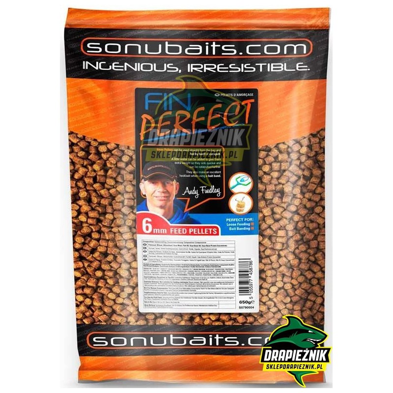 Sonubaits Fin Perfect Feed Pellets - 6mm